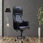 Boss Chair in Nepal; Tall Backed Height Leather Mesh Covered Adjustable Ergonomic