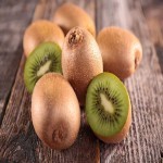 Over Ripe Kiwi Fruit (Chinese Gooseberry) Yellow Green Red Contain Vitamin C E