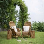 Bamboo Chairs in Ghana (Wicker Furniture) Lightweight Durable Strong Thick Wood