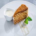 Honey Cake in Lulu (Medvik) Soft Layered Dessert 3 Ingredients Honey Biscuits Cream
