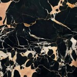 Nero Portoro Marble; Black Base Golden Veining Hard Resilient Easy Clean