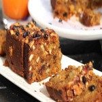 Fruit Cake in India; Dense Moist Contain Nuts Spices Currants Raisins