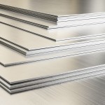 Polished Stainless Steel Sheet; Smooth Shiny Mirrorlike Surface Corrosion Resistance