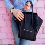Black leather handbags/The purchase price,usage,Uses and properties