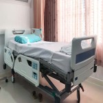 Hospital Bed in Kenya; Full Electric Fluid Resistance Nylon Top Cover