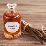 Clear Vanilla Extract; Dark Brown Color Home Remedy Anxiety Stress Reducer