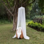 Outdoor Mosquito Net; Detachable Light Dust Insect Preventer