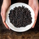 Dried Black Chickpeas; Round Black Shell Protein Content Body Toxin Remover