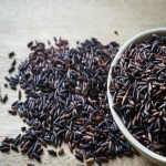Black Rice in India; Fiber Protein Iron Source Gluten Free Elongated Shape