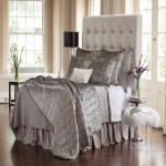 Luxury Bedspread; Washable 3 Texture Silk Satin Egyptian Cotton Classic Traditional Design
