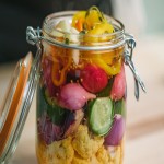 Mix Pickle; Fruit Vegetable Ingredient 4 Mineral Vitamin A Manganese Iron Calcium