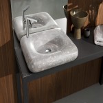 Designer Wash Basin; Ceramic Stone Glass Type 2 Shape Rectangular Square