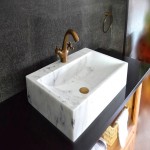 Marble Wash Basin; Durable Scratches Bacteria Heat Stains Resistant