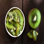 Kiwi Fruit (Chinese Gooseberry) Green Golden Red Colors Soft Texture