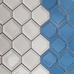 Matte Hexagon Ceramic Tile; Anti Scratch Wear Acid Alkaline Substances Pressure Resistant
