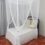Jysk Mosquito Net; Simple Patterned Models 3 Colors Blue Red White
