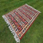 Chiprovtsi Kilim; Handmade Type Smooth Texture Natural Plant Based Color