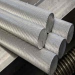 Knurled Steel Bar; Stainless Carbon Types Providing Better Grip