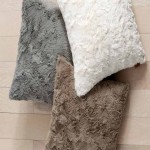 Ugg Pillow Covers; Washable Soft Full Size White Color