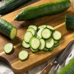 Medium English Cucumber; Mild Taste Antibacterial Properties Improving Immune System