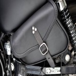 Harley Leather Accessories; Natural Leather Flexible Breathability 2 Products Bags Gloves