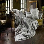 Silk Bedding Set; Beautiful Design Soft Texture 2 Items Mattress Pillow