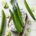 English Cucumber; High Water Content Low Calories Vitamin A B C to Improve Digestion & Immunity