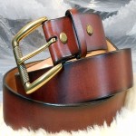 Leather Belt with Complete Explanations and Familiarization