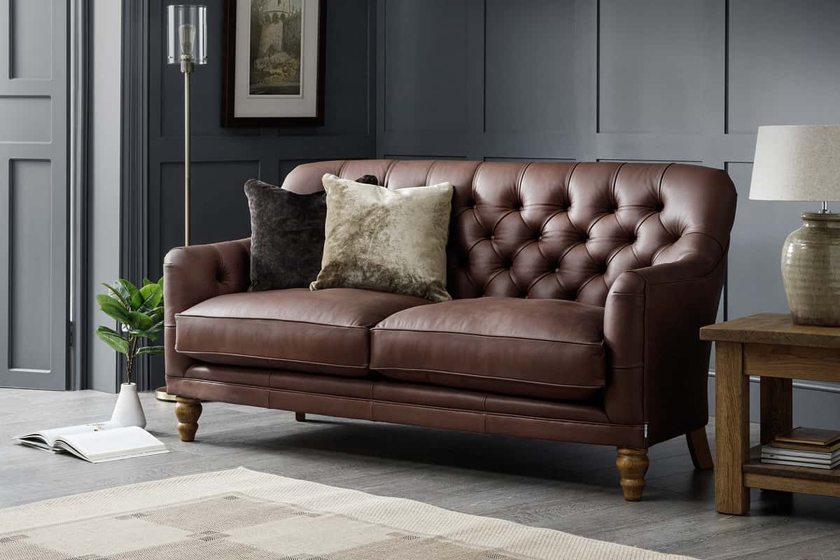 Leather Sofa (Full Grain) Resistance Long Lasting