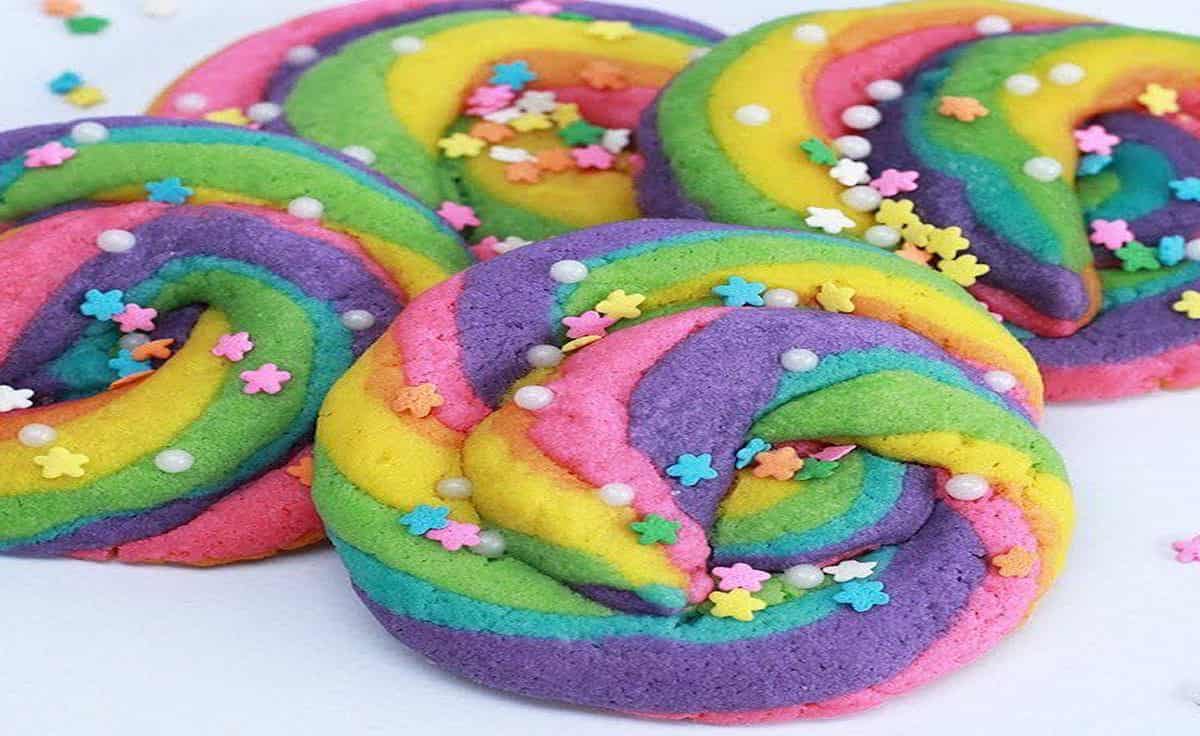 Rainbow Cookies Per Pound (Cupcakes) Beautiful Appearance Party Kids Adults Celebration Usage