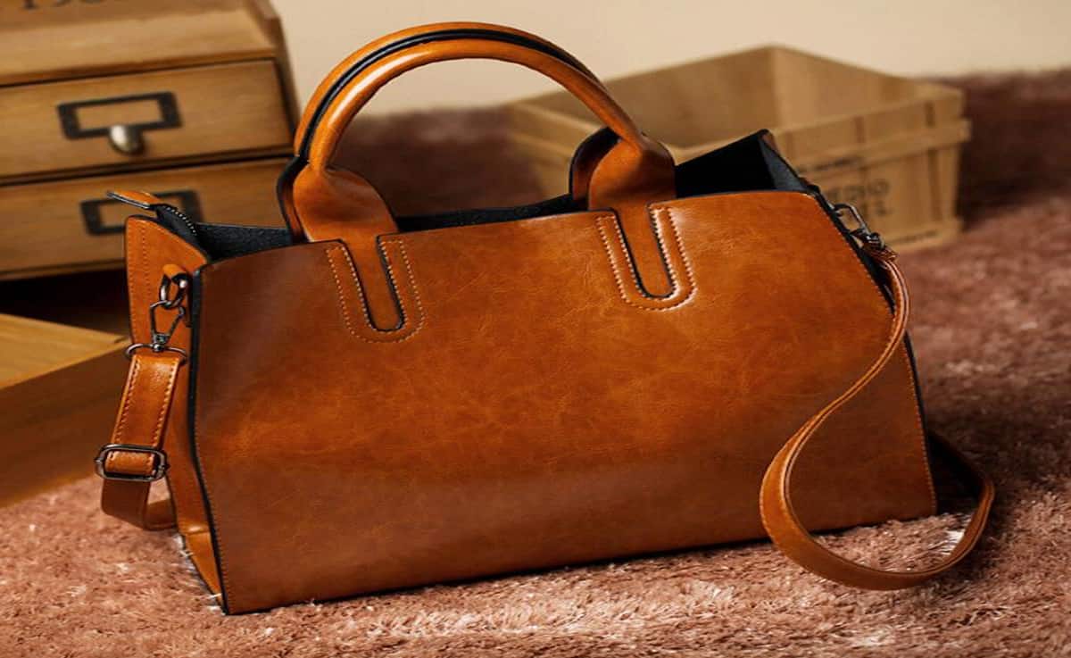Real Leather Bag; Flexible Robust Tear Bend Stretch Heat Resistance