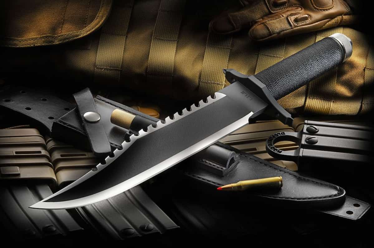 Rambo Knife in Pakistan; Dual Usage 3 Models Self Defense Military Utility