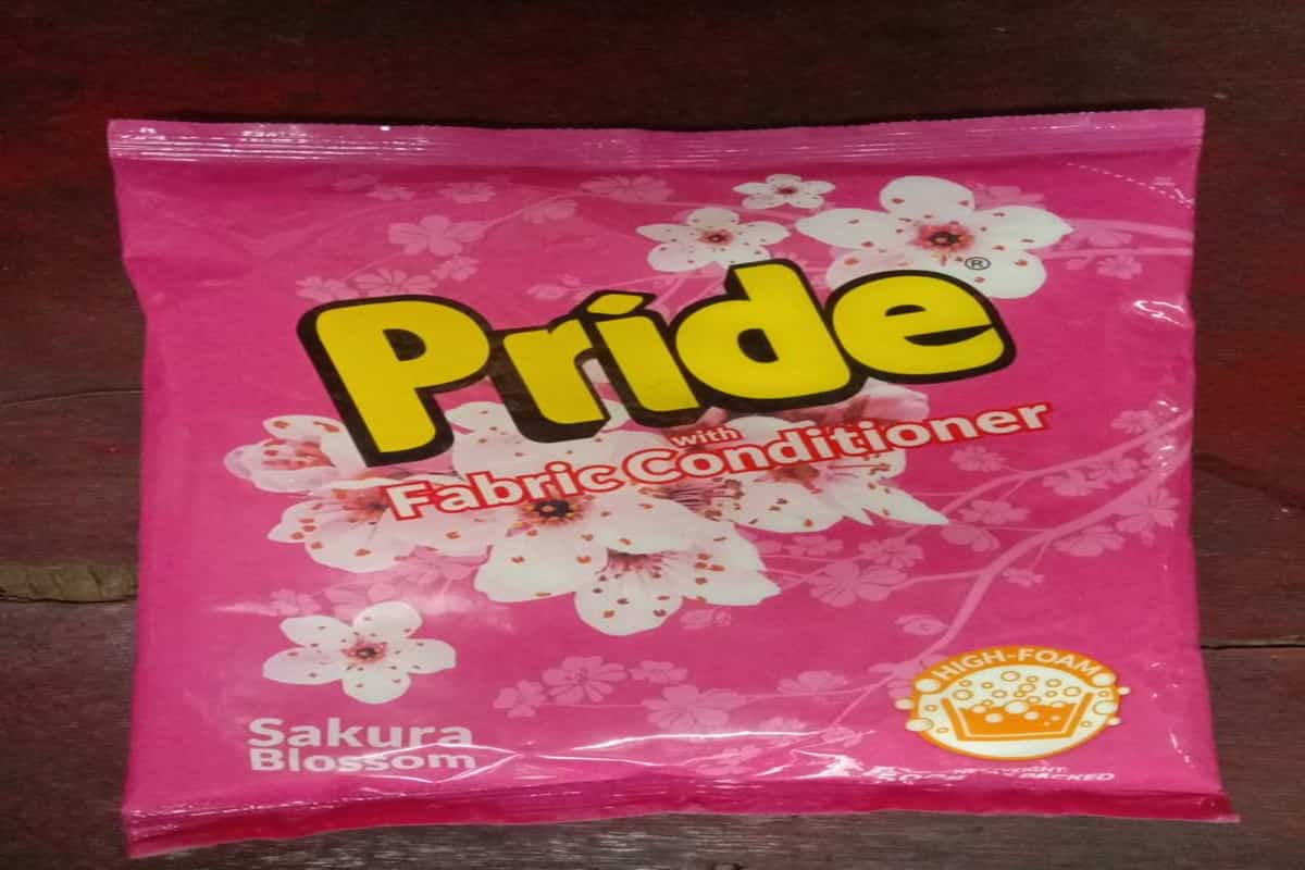 Pride Detergent Powder; Contains Different Enzymes Removes Stains Grease Clothes