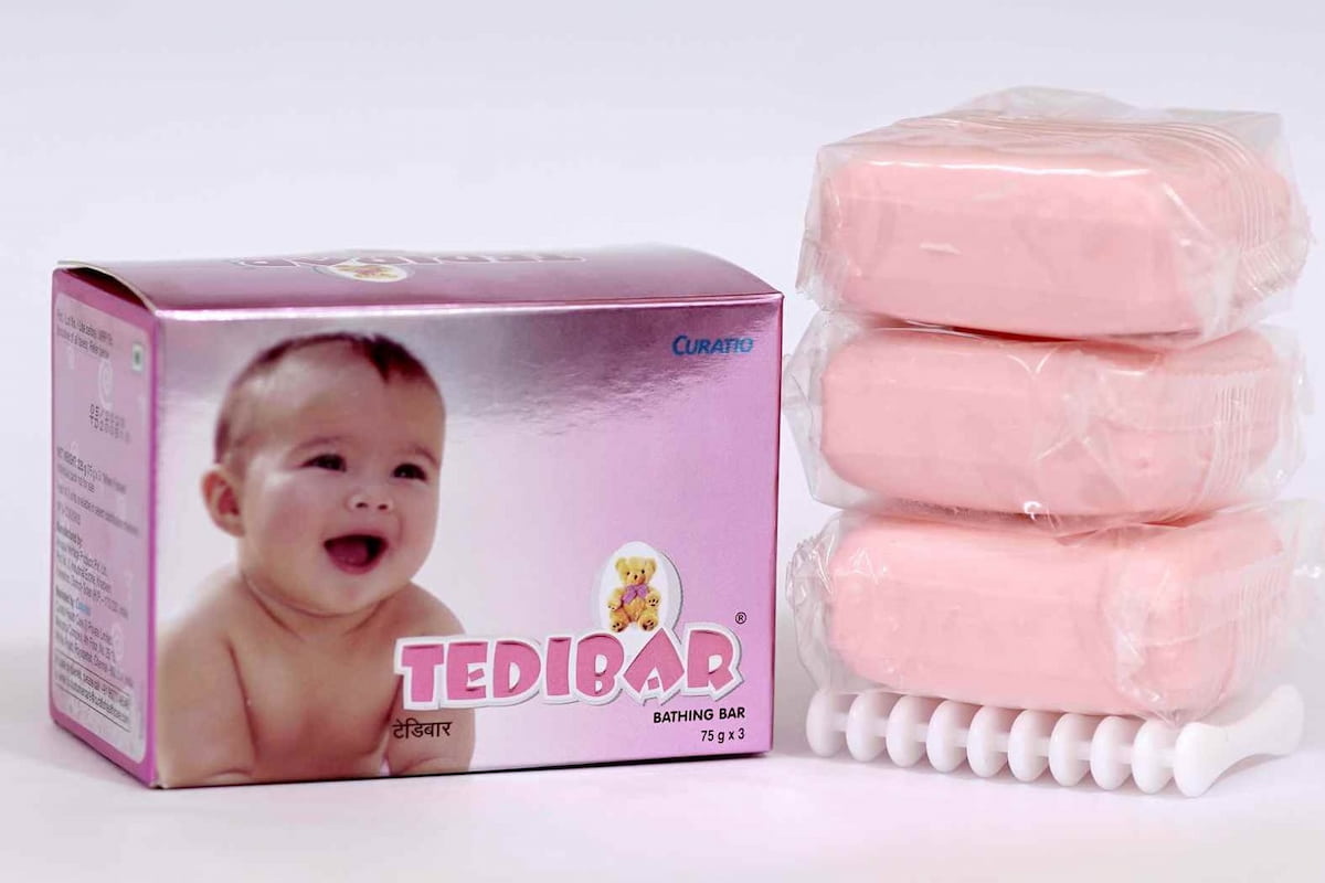 Tedibar Soap in Sri Lanka; Babies Hair Bodies Clothes No Eye Irritation