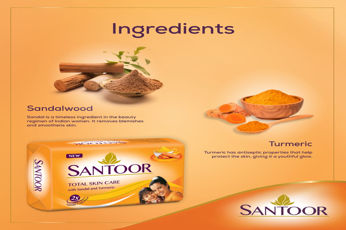 Santoor Soap in Sri Lanka; Strong Antibacterial Blackheads Acne Skin Allergies Treatment