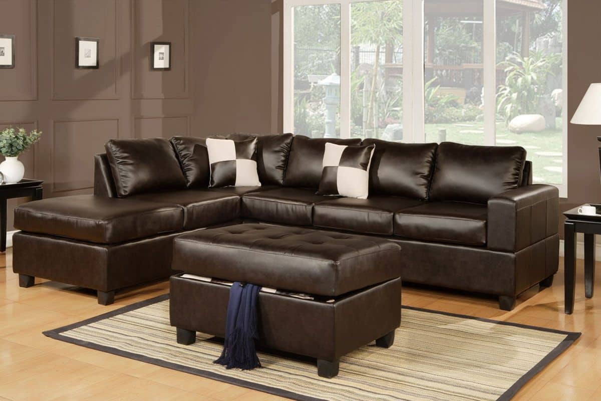 Sofa Leather in Bangalore (Couch) Strong Sturdy Scratch Resistant No Odor Absorption