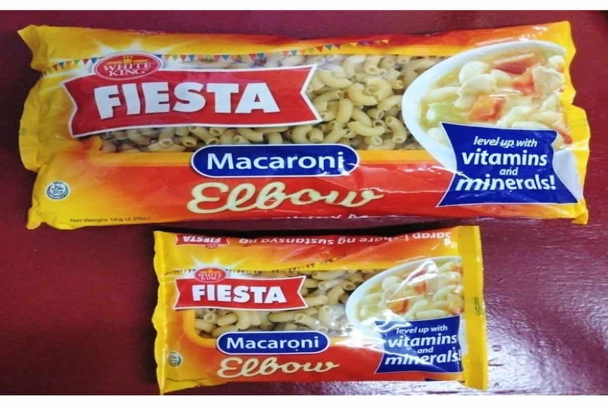 Fiesta Elbow Macaroni (Pasta) Firm Texture Thick Dry Pasta Narrow Tubes Shape