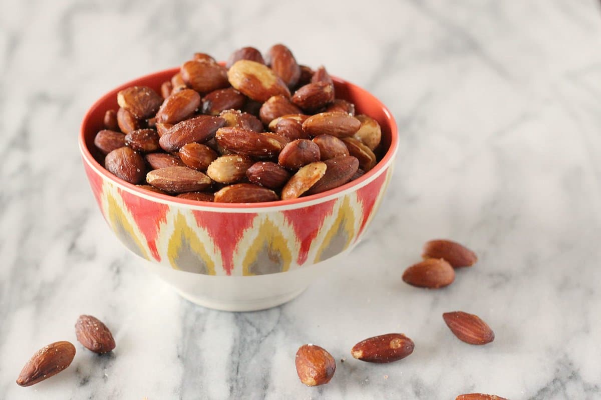 Roasted Almond in Delhi (Nut) Lower Cholesterol Levels 2 Minerals Manganese Potassium