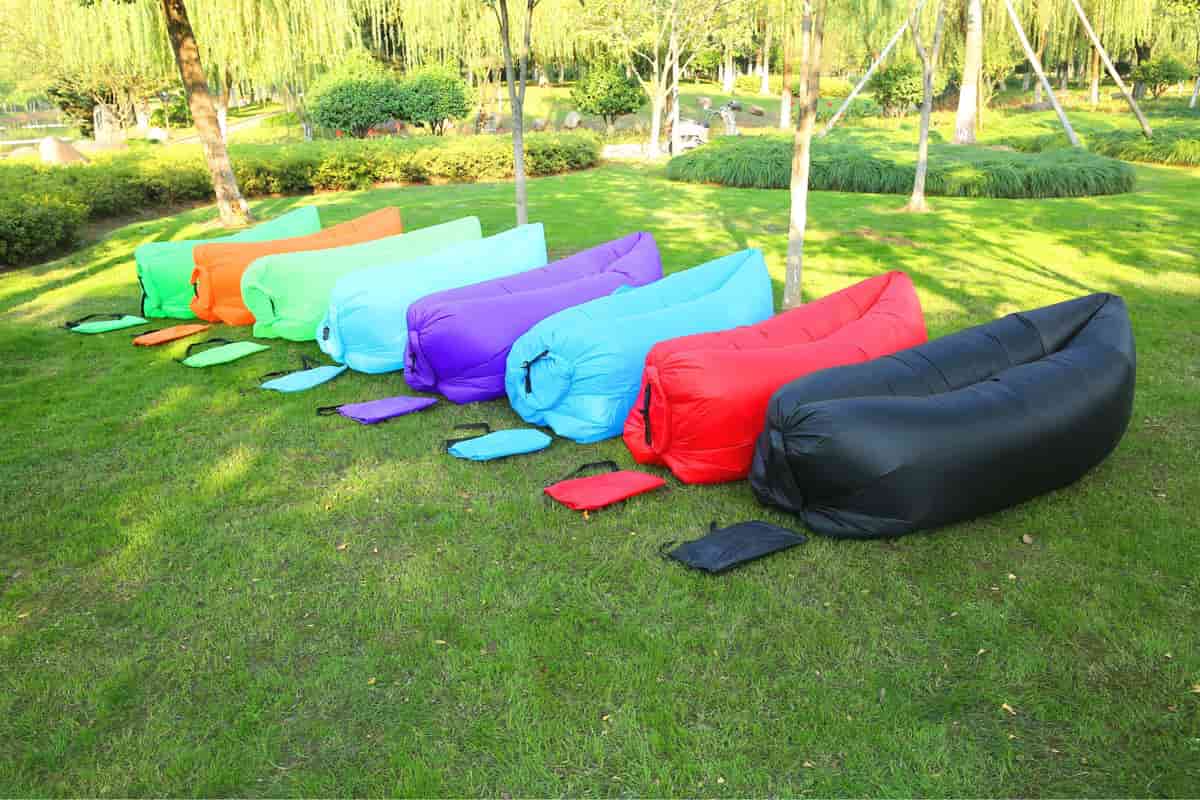 Air Sofa in Nepal; Polyvinyl Plastic Garden Area Application Light Weight Easy Transport