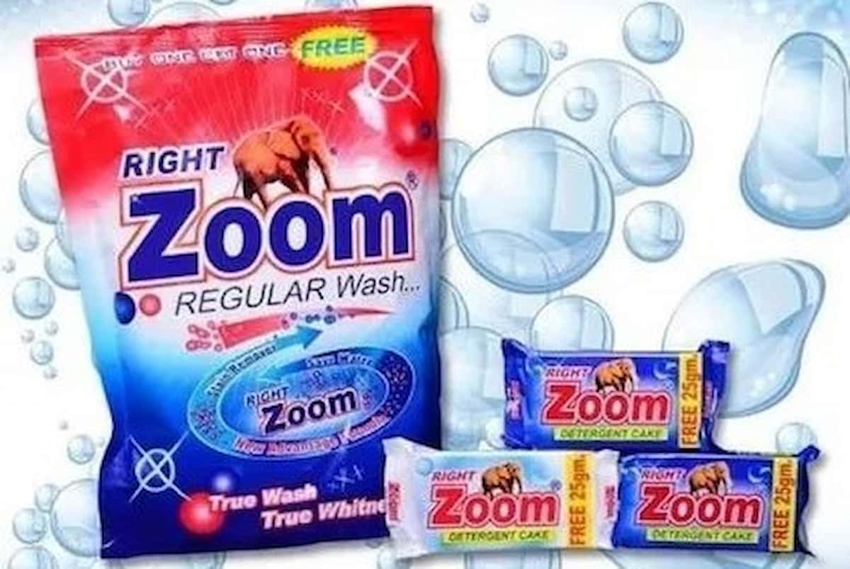Ultra Zoom Detergent Powder; Dissolving Dirt Oil Stain Optical Brighteners