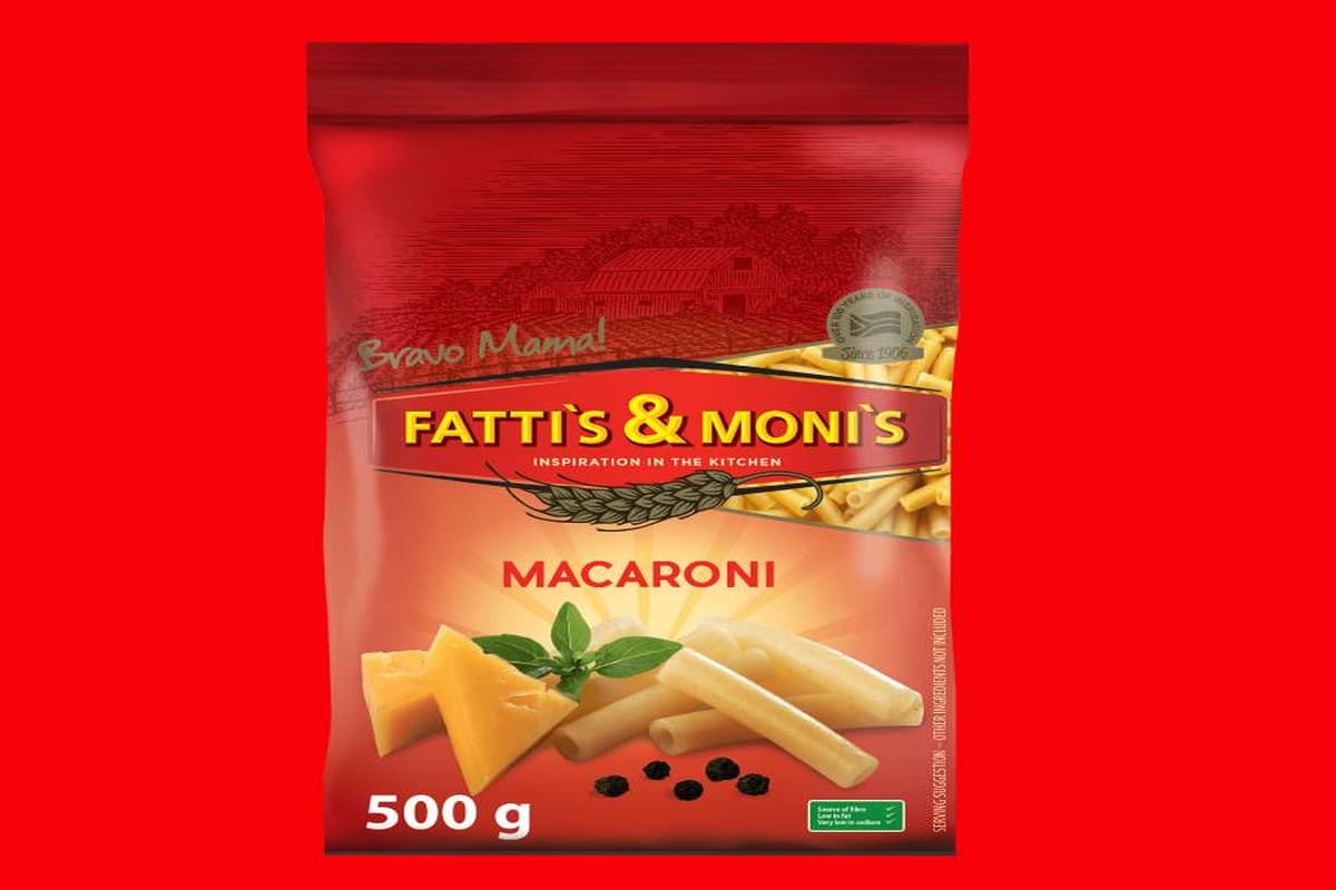 Fattis And Monis Macaroni 500g (Pasta) Grain Based Energy Supplier Carbohydrates Source