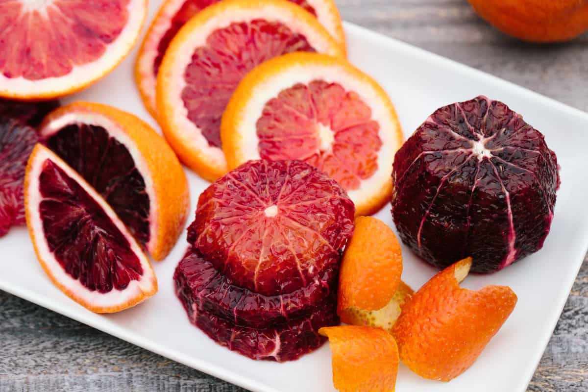 Blood Orange Juice; Sour Sweet Taste  2 Colors Red Orange vitamin C source