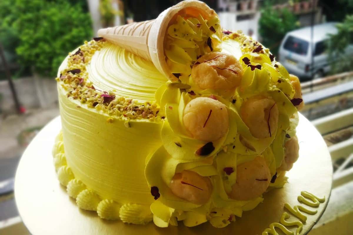Order Online Sweet Rasmalai cake | Blissmygift