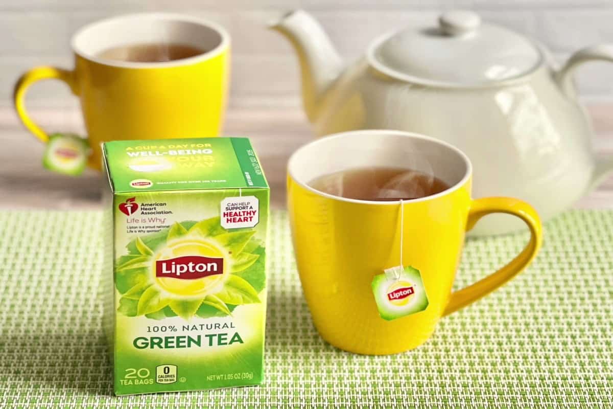 Lipton Green Tea Bags Flavored with Other Natural Flavors Peach Paradise  Can Help Support a Healthy Heart 1.13 oz 20 Count, Pack of 6 - Imported  Products from USA - iBhejo