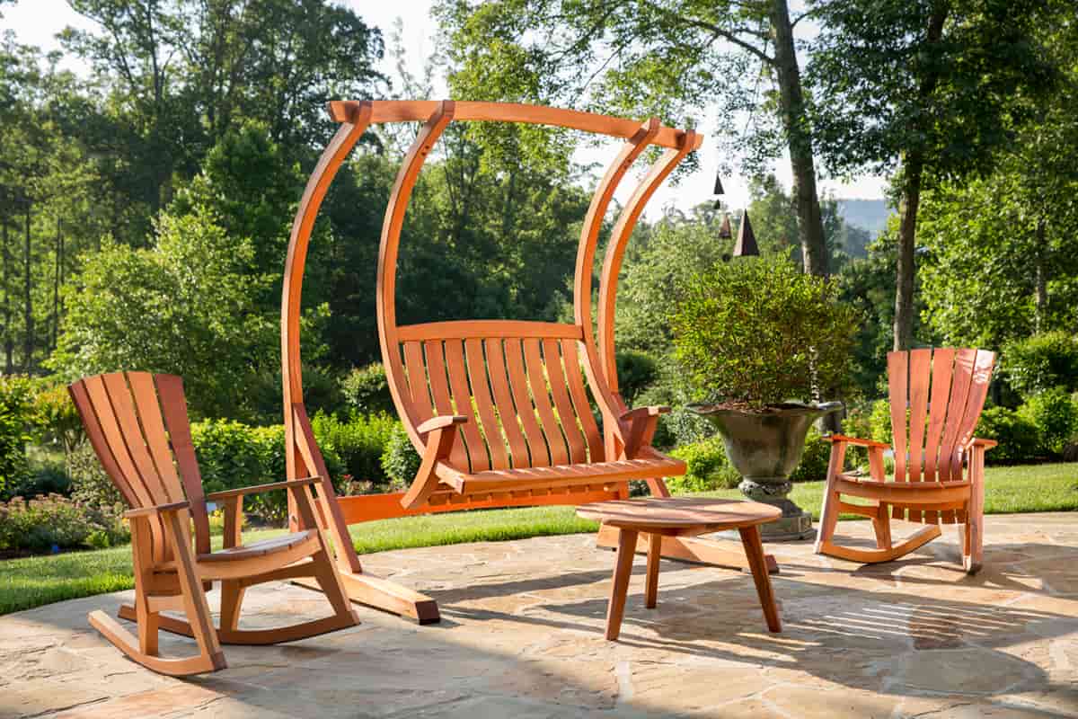 Bamboo Chair in Chennai; Hard Surface Metal Handles Environmentally Friendly