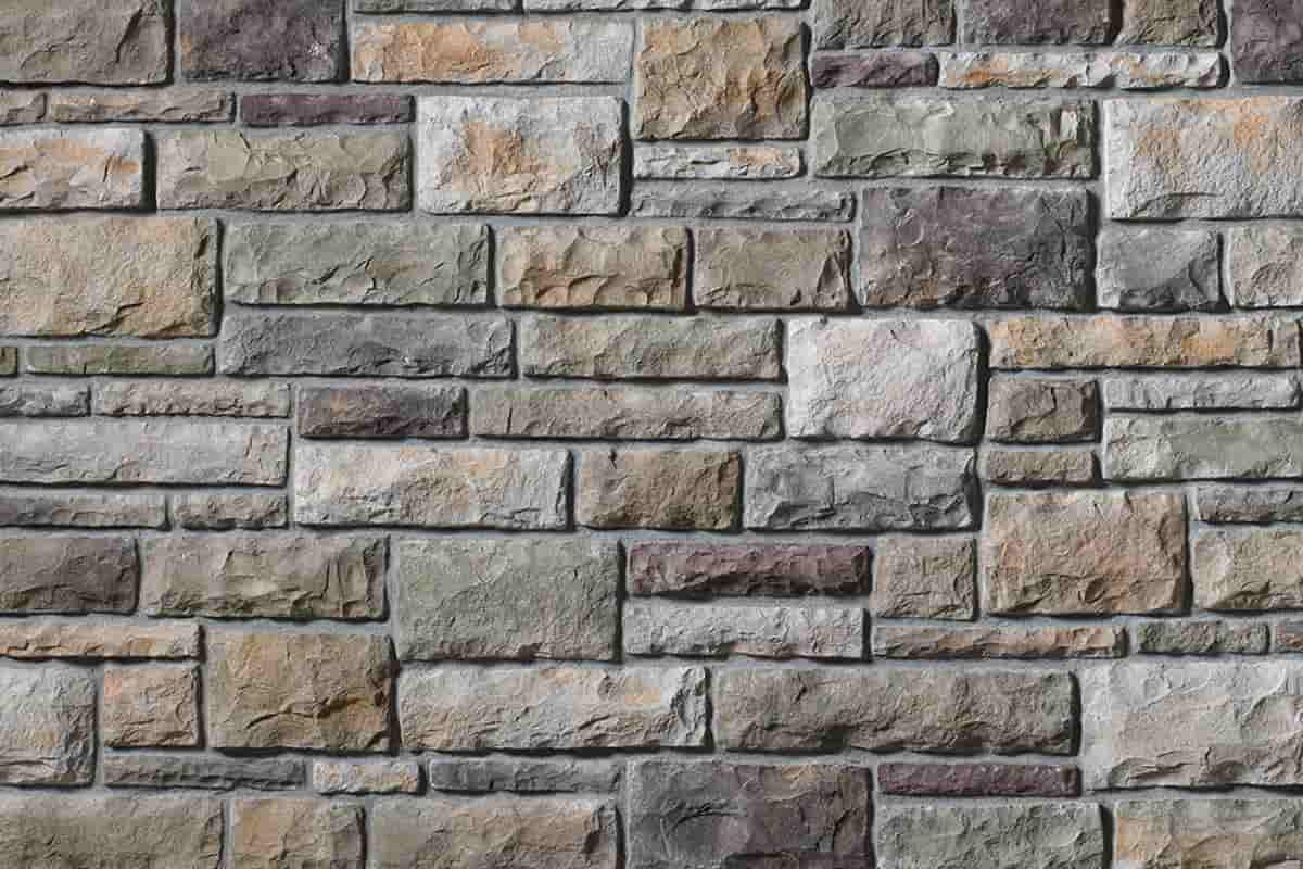 Modern Veneer Stone; Synthetic Solid Colors Repeating Patterns ( 2 6 8 inches )
