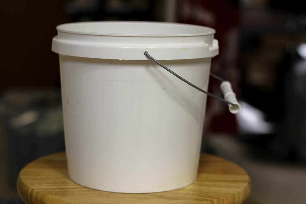 Small Plastic Bucket; Non Toxic Sterile Odorless Acid Alkali Temperature Resistance