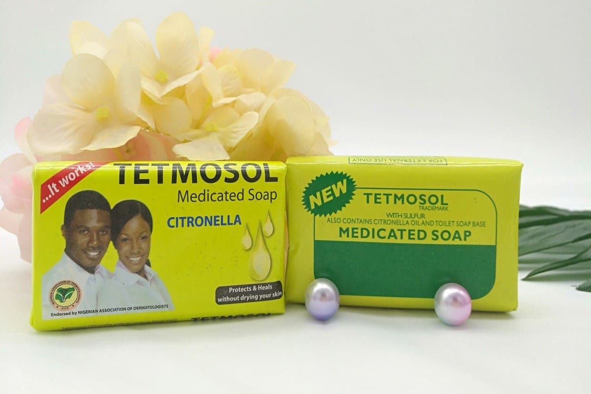 Tetmosol Soap in Pakistan (Sulfiram) Face Body Contain Citronella Oil Treat Rashes