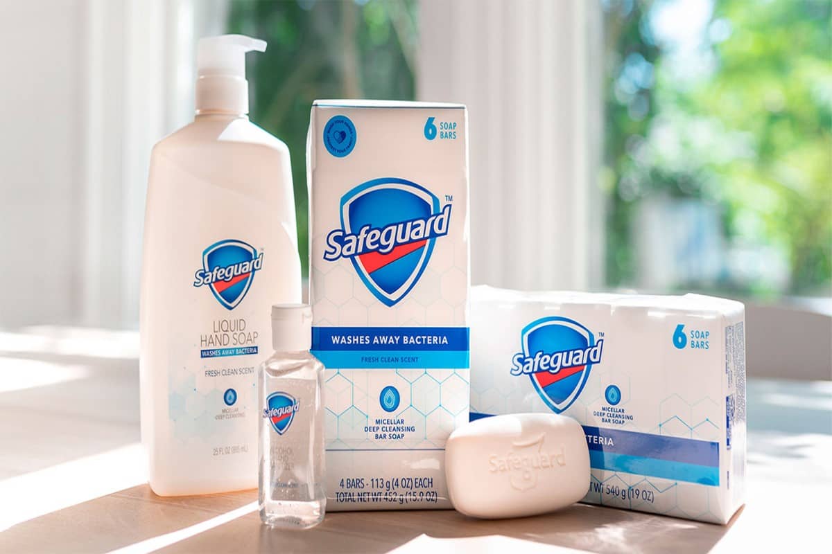 Safeguard Soap 85G; Smooth Surface Pleasant Fragrance Reduce Skin Infections Irritations