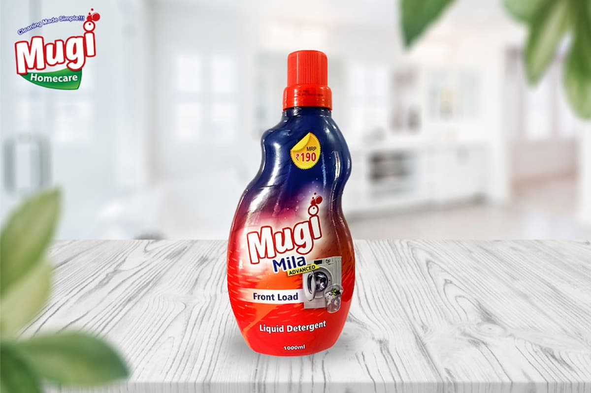 Mugi Liquid Detergent 500ml; Tetra Sodium Surfactant Substance Colored Black Clothes